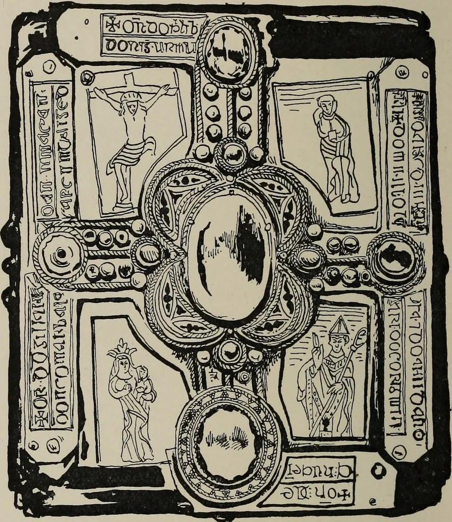 An illustration from The book : its history and development, 1907, leaf 61