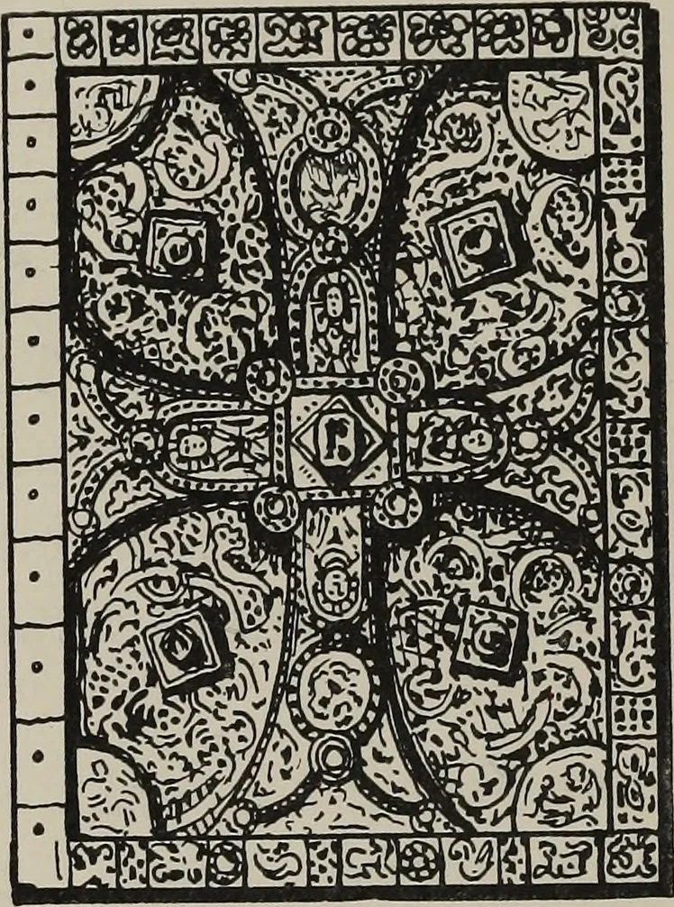 An illustration from The book : its history and development, 1907, leaf 65