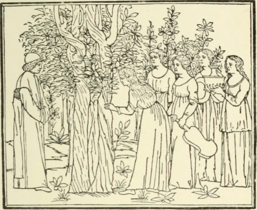 An illustration from The book, its history and development, 1907, leaf 120