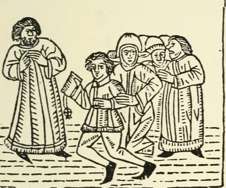An illustration from The book, its history and development, 1907, leaf 126