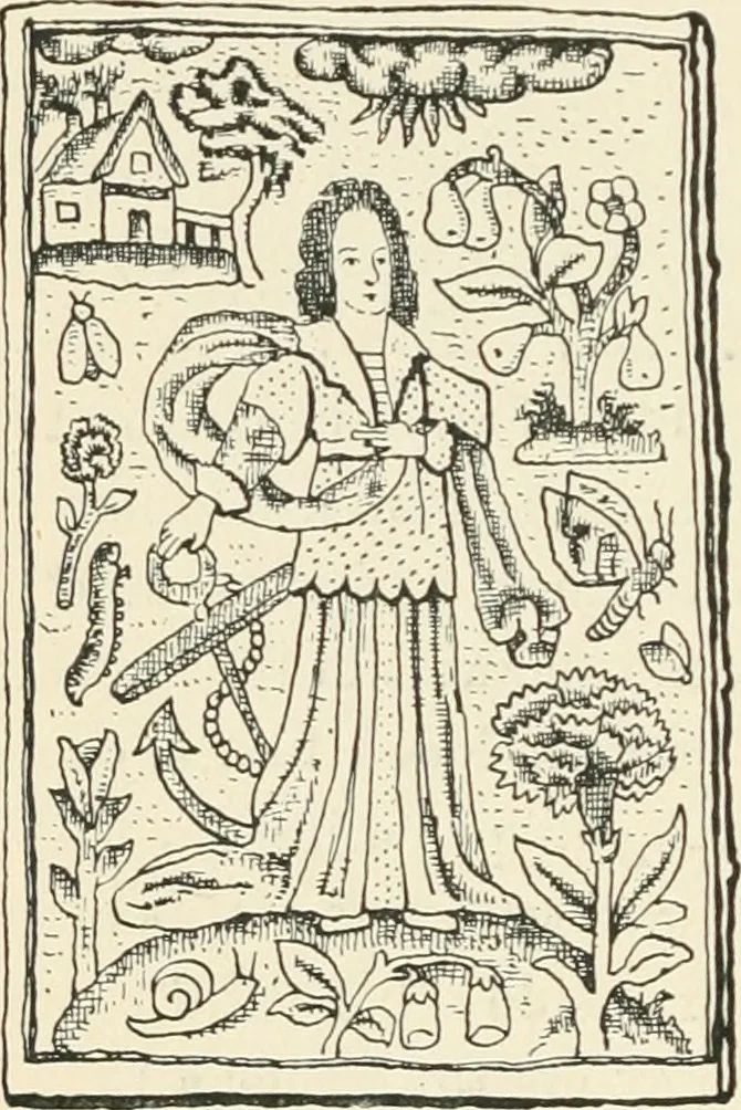 An illustration from The book, its history and development, 1907, leaf 175
