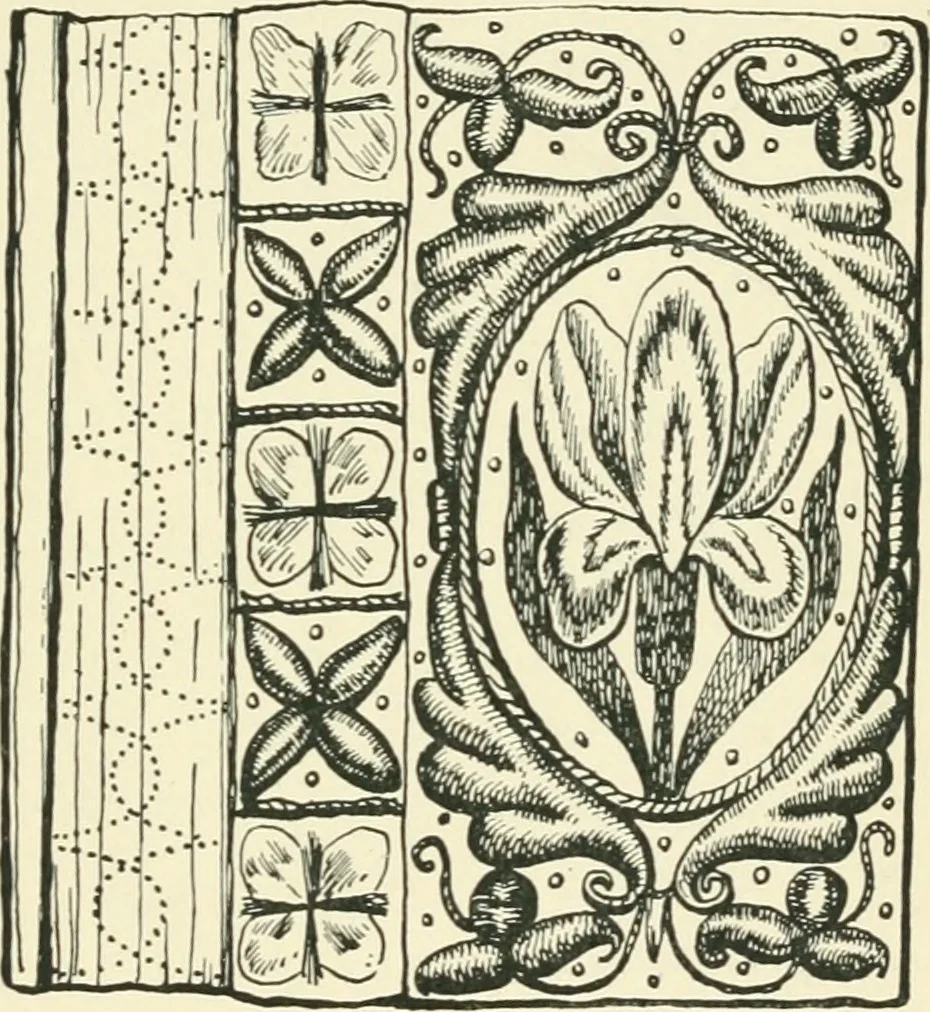 An illustration from The book, its history and development, 1907, leaf 176