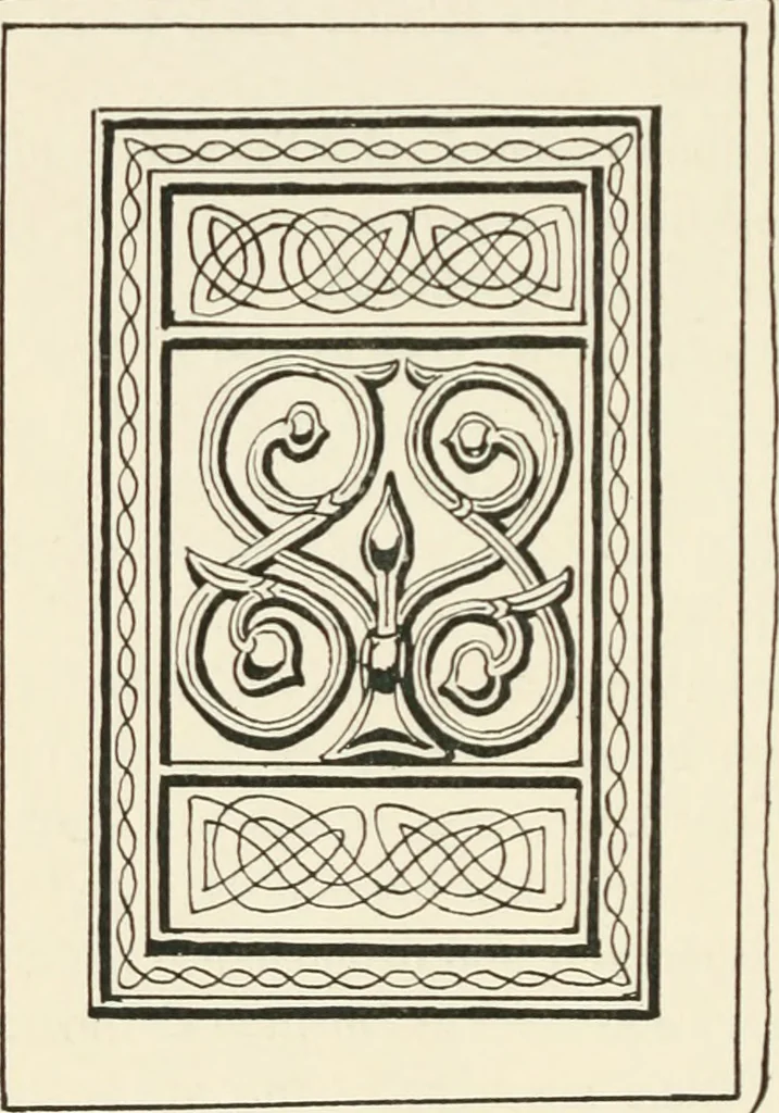 An illustration from The book, its history and development, 1907, leaf 209