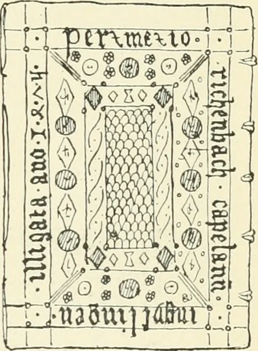 An illustration from The book, its history and development, 1907, leaf 222
