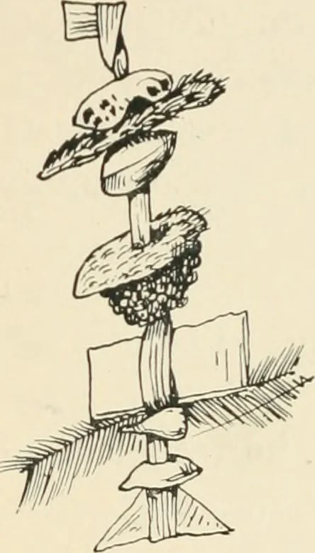 An illustration from The book, its history and development, 1907, leaf 23