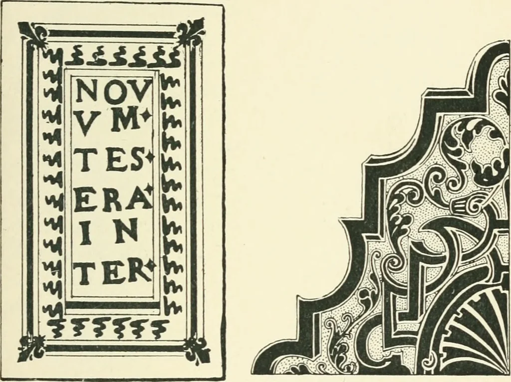 An illustration from The book, its history and development, 1907, leaf 240