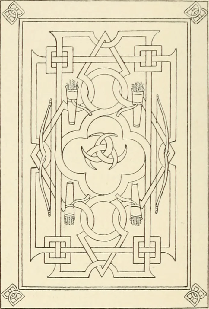 An illustration from The book, its history and development, 1907, leaf 257