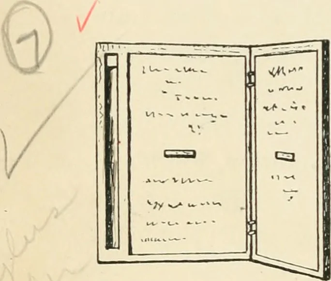 An illustration from The book, its history and development, 1907, leaf 33