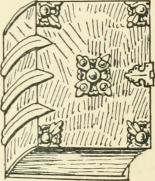 An illustration from The book, its history and development, 1907, leaf 58