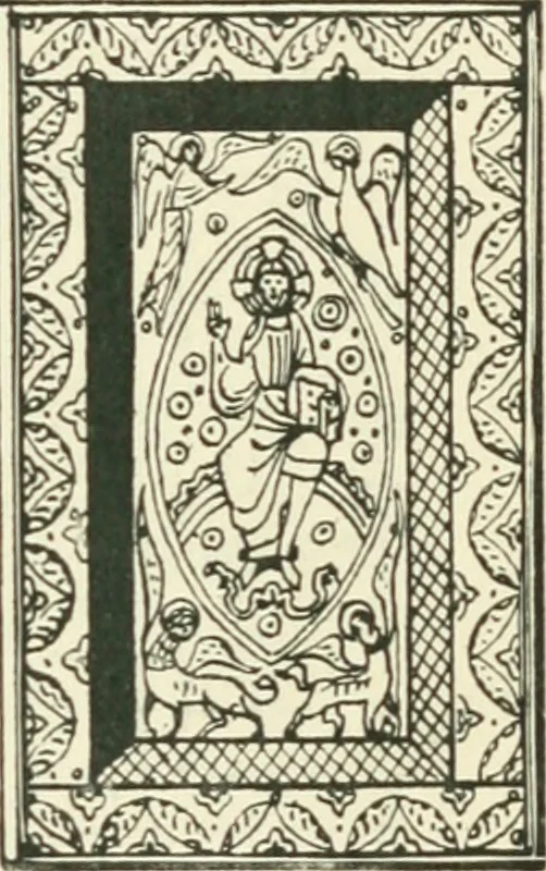 An illustration from The book, its history and development, 1907, leaf 60