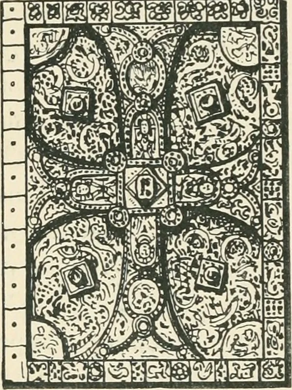 An illustration from The book, its history and development, 1907, leaf 65