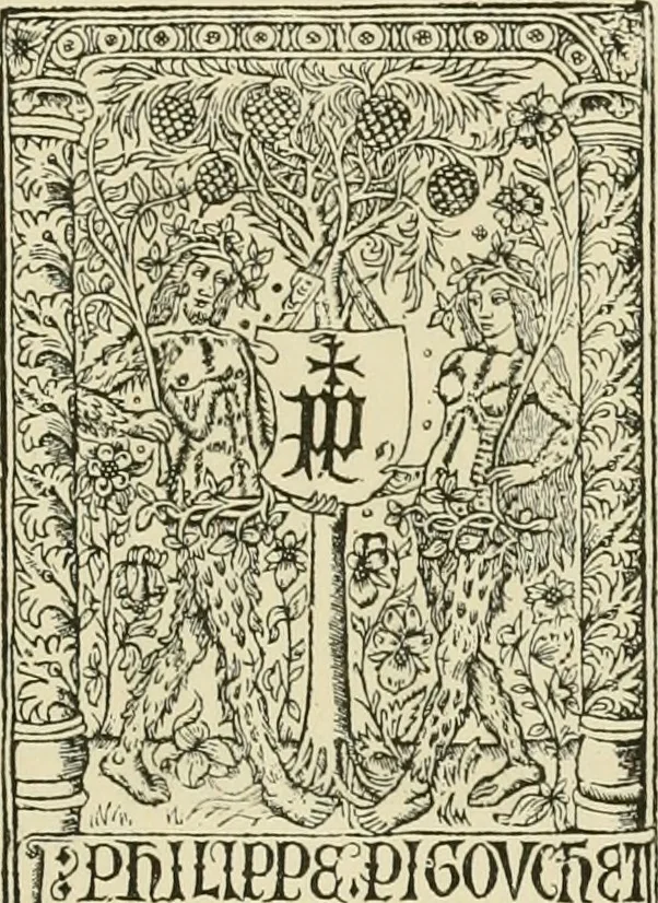 An illustration from The book: its printers, illustrators, and binders, from Gutenberg to the present time, 1890, leaf 104
