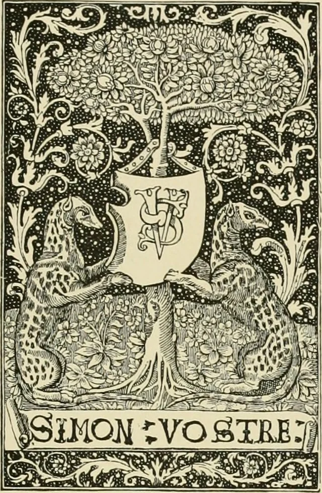 An illustration from The book: its printers, illustrators, and binders, from Gutenberg to the present time, 1890, leaf 106