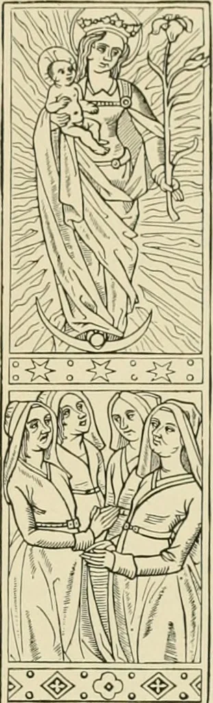 An illustration from The book: its printers, illustrators, and binders, from Gutenberg to the present time, 1890, leaf 20