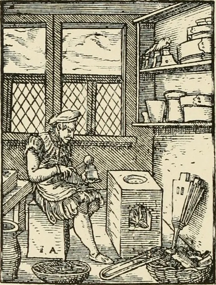 An illustration from The book: its printers, illustrators, and binders, from Gutenberg to the present time, 1890, leaf 271