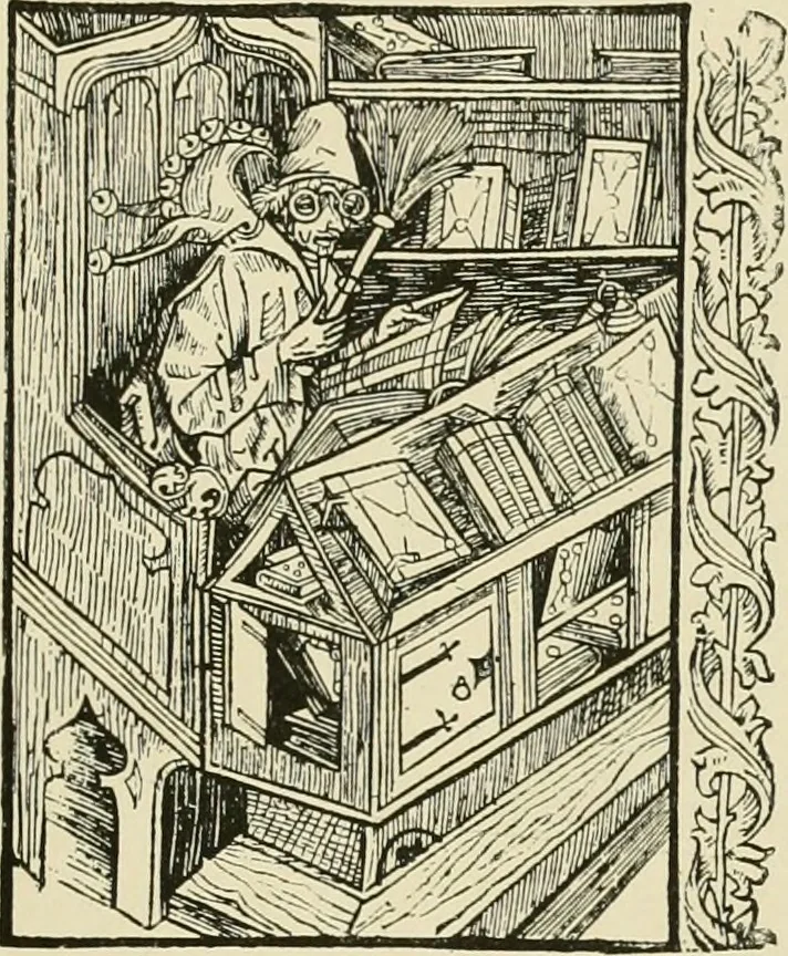 An illustration from The book: its printers, illustrators, and binders, from Gutenberg to the present time, 1890, leaf 286