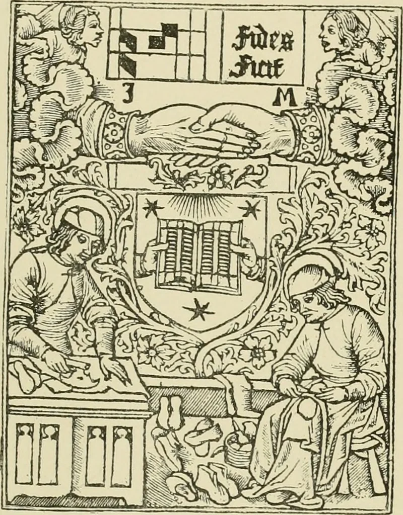 An illustration from The book: its printers, illustrators, and binders, from Gutenberg to the present time, 1890, leaf 300