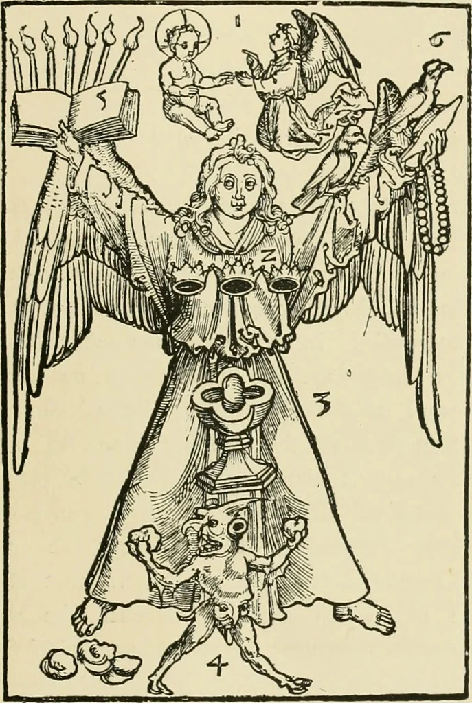 An illustration from The book: its printers, illustrators, and binders, from Gutenberg to the present time, 1890, leaf 32