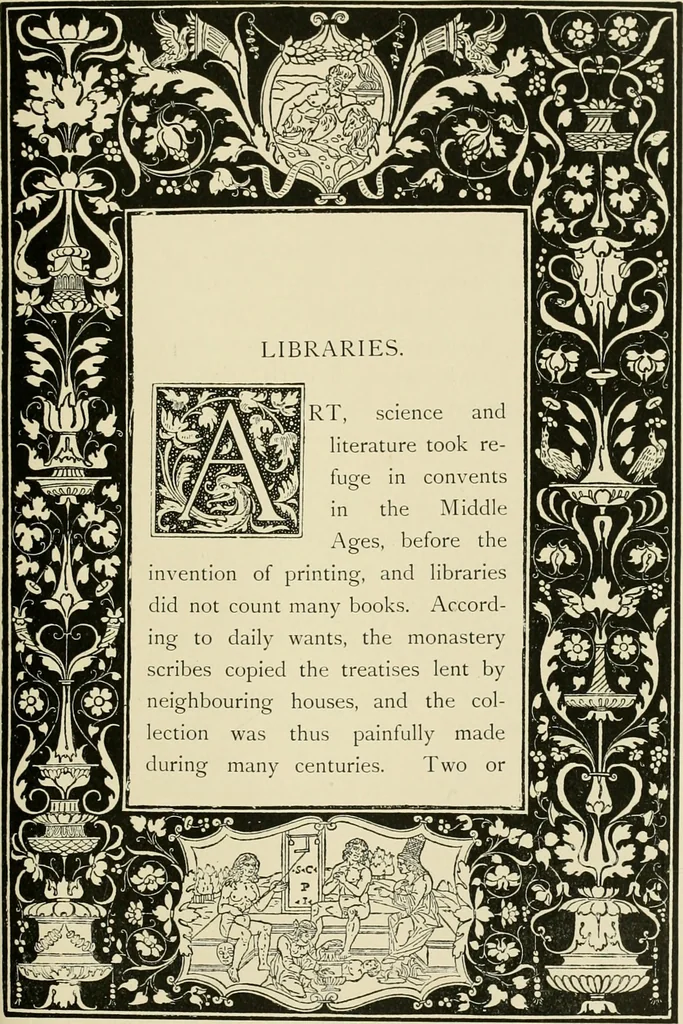 An illustration from The book: its printers, illustrators, and binders, from Gutenberg to the present time, 1890, leaf 326