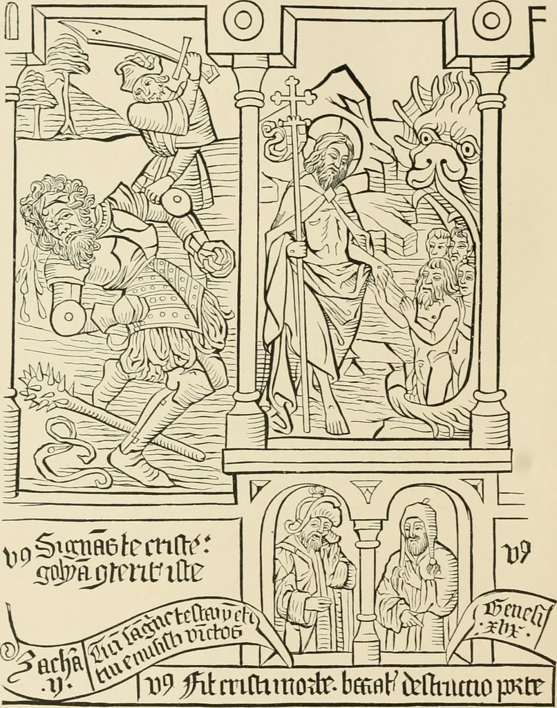 An illustration from The book: its printers, illustrators, and binders, from Gutenberg to the present time, 1890, leaf 5