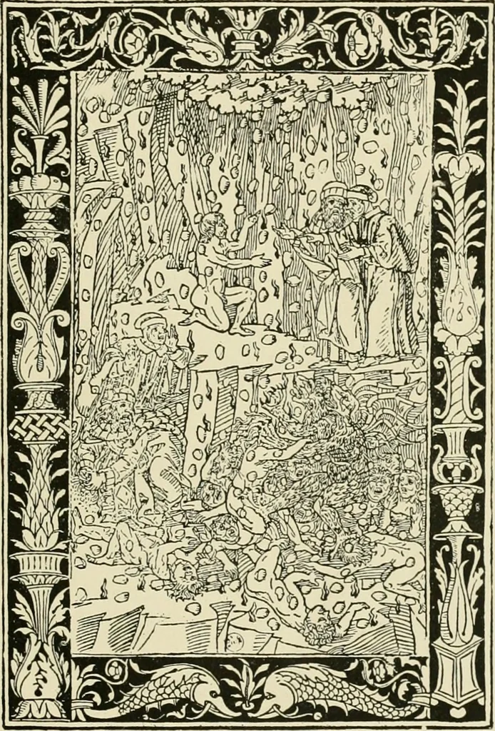 An illustration from The book: its printers, illustrators, and binders, from Gutenberg to the present time, 1890, leaf 92