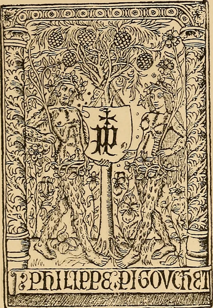 An illustration from The book; its printers, illustrators, and binders, from Gutenberg to the present time, 1890, leaf 104