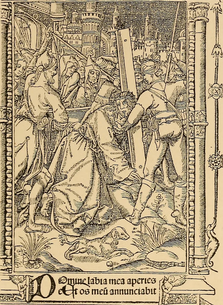An illustration from The book; its printers, illustrators, and binders, from Gutenberg to the present time, 1890, leaf 108