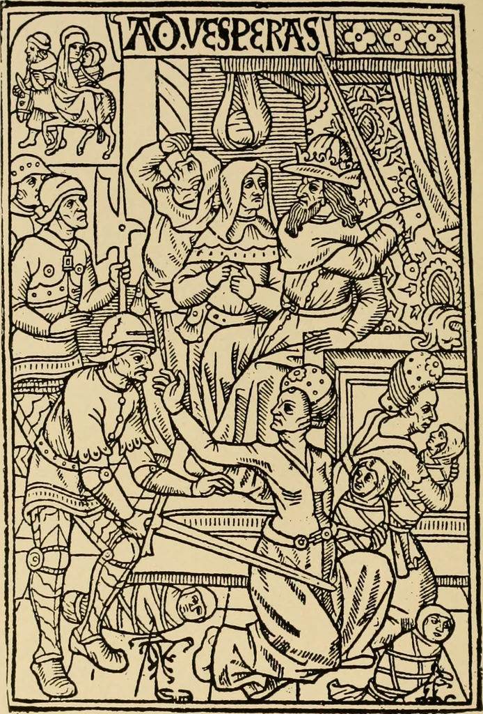 An illustration from The book; its printers, illustrators, and binders, from Gutenberg to the present time, 1890, leaf 117
