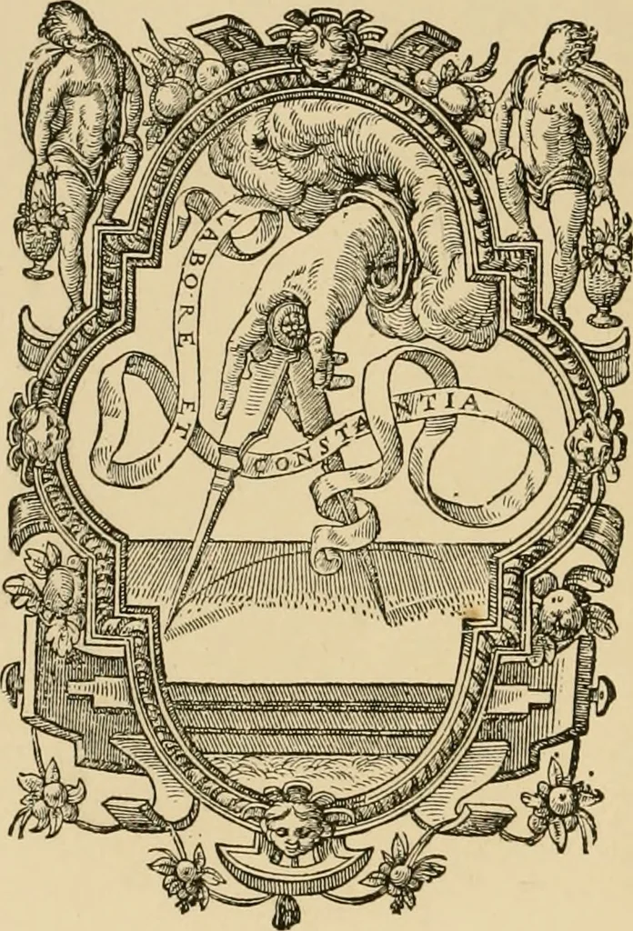 An illustration from The book; its printers, illustrators, and binders, from Gutenberg to the present time, 1890, leaf 175