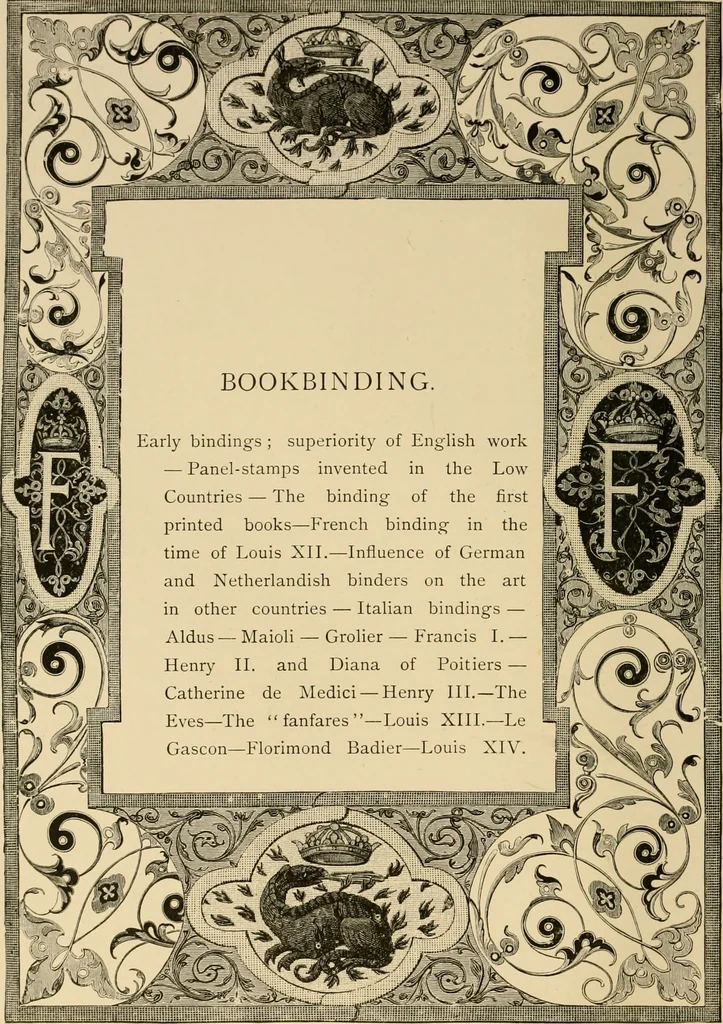 An illustration from The book; its printers, illustrators, and binders, from Gutenberg to the present time, 1890, leaf 281