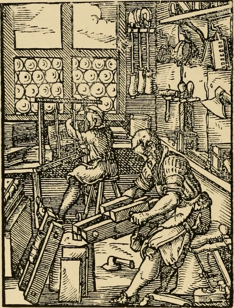 An illustration from The book; its printers, illustrators, and binders, from Gutenberg to the present time, 1890, leaf 283