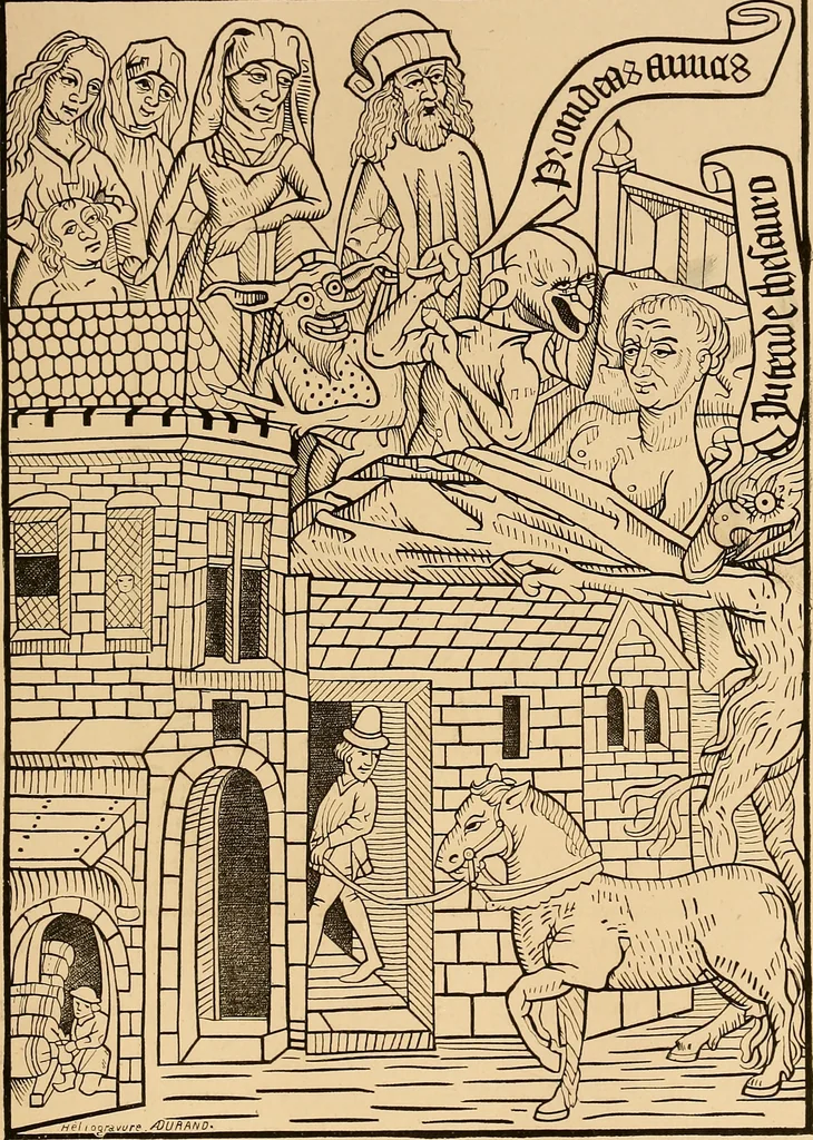 An illustration from The book; its printers, illustrators, and binders, from Gutenberg to the present time, 1890, leaf 30