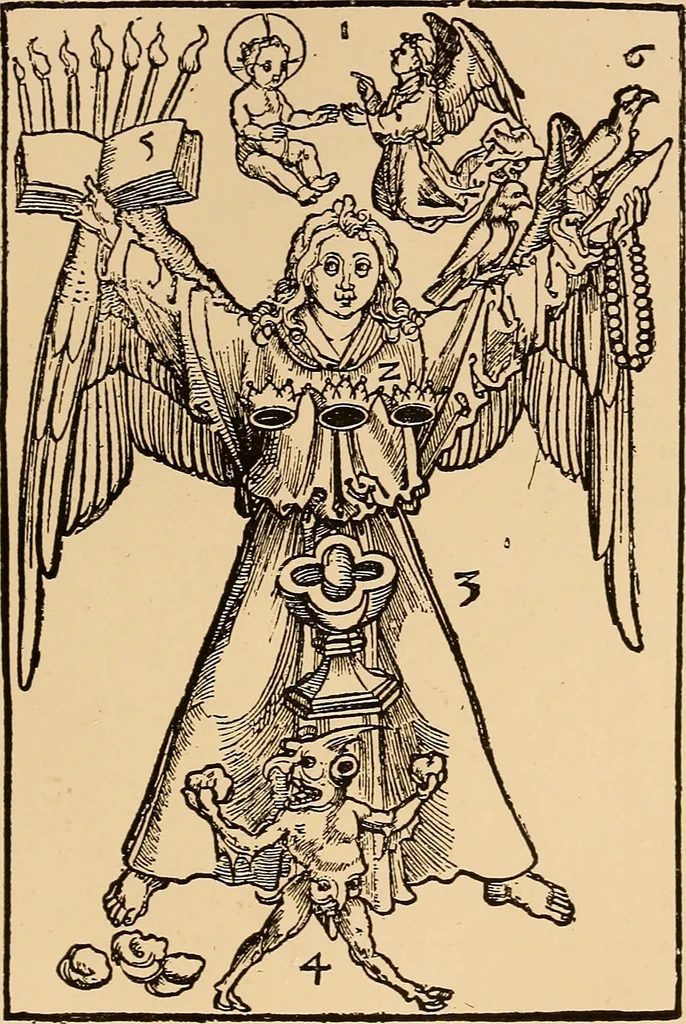 An illustration from The book; its printers, illustrators, and binders, from Gutenberg to the present time, 1890, leaf 32