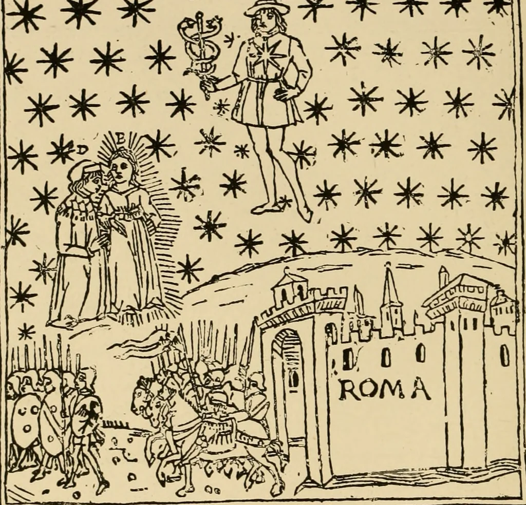 An illustration from The book; its printers, illustrators, and binders, from Gutenberg to the present time, 1890, leaf 91