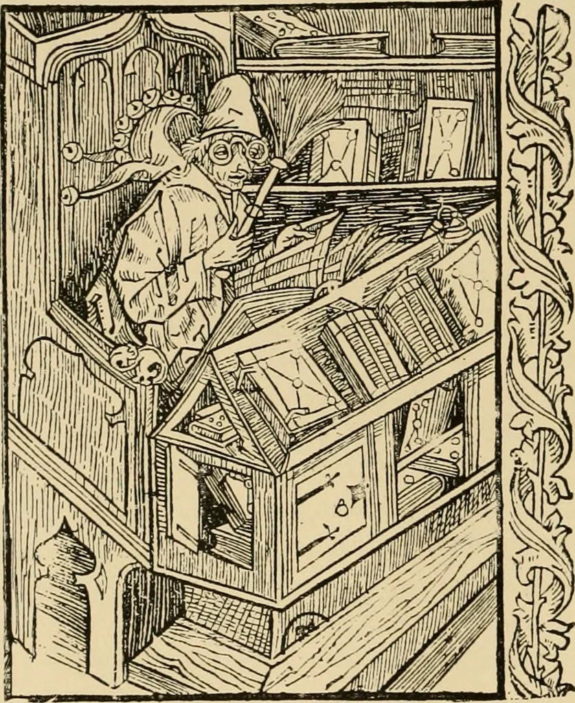 An illustration from The book; its printers, illustrators, and binders, from Gutenberg to the present time, 1890, leaf 99