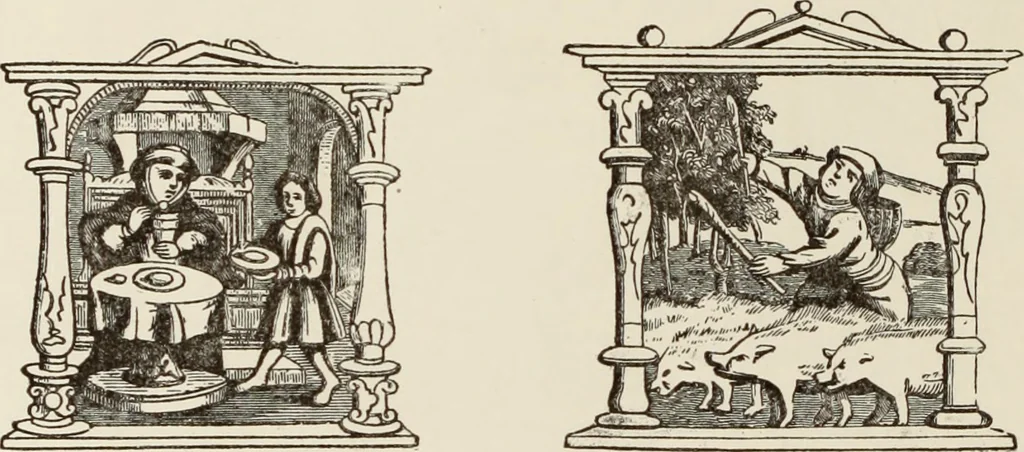 An illustration from The book of American interiors, prepared by Charles Wyllys Elliott from existing houses; with preliminary essays and letterpress descriptions; illustrated in heliotype, 1876, leaf 41