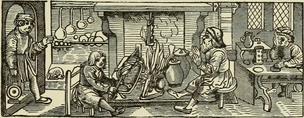 An illustration from The book of American interiors, prepared by Charles Wyllys Elliott from existing houses; with preliminary essays and letterpress descriptions; illustrated in heliotype, 1876, leaf 42