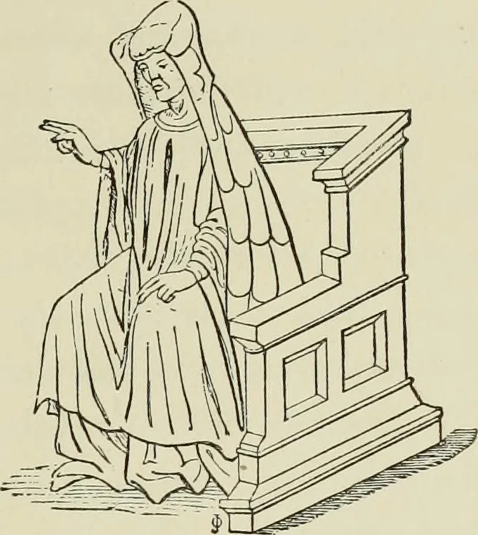 An illustration from The book of American interiors, prepared by Charles Wyllys Elliott from existing houses; with preliminary essays and letterpress descriptions; illustrated in heliotype, 1876, leaf 46