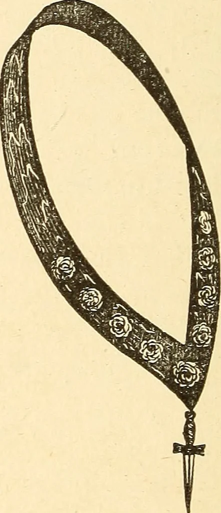 An illustration from The book of the Ancient and accepted Scottish rite of freemasonry, 1899, leaf 111