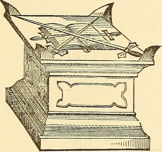 An illustration from The book of the Ancient and accepted Scottish rite of freemasonry, 1899, leaf 122