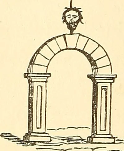 An illustration from The book of the Ancient and accepted Scottish rite of freemasonry, 1899, leaf 123