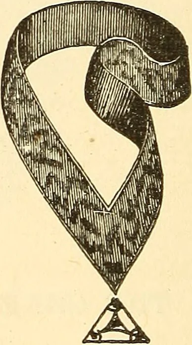 An illustration from The book of the Ancient and accepted Scottish rite of freemasonry, 1899, leaf 139