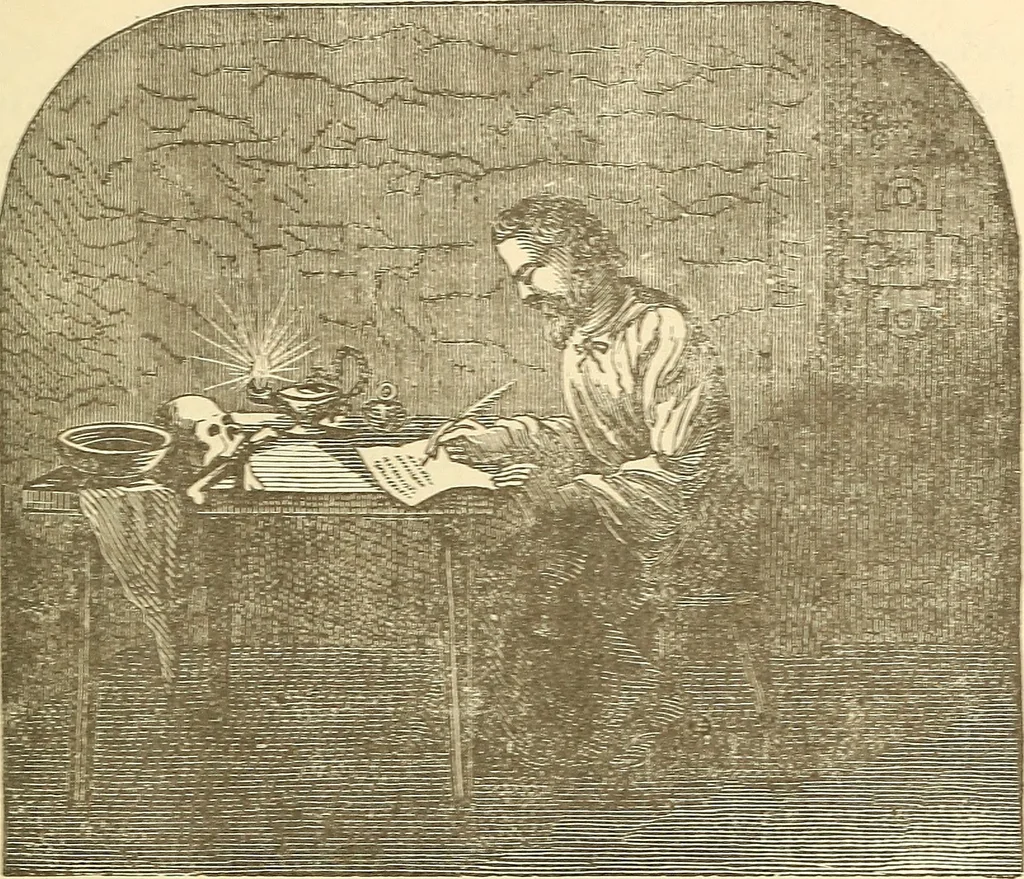 An illustration from The book of the Ancient and accepted Scottish rite of freemasonry, 1899, leaf 232