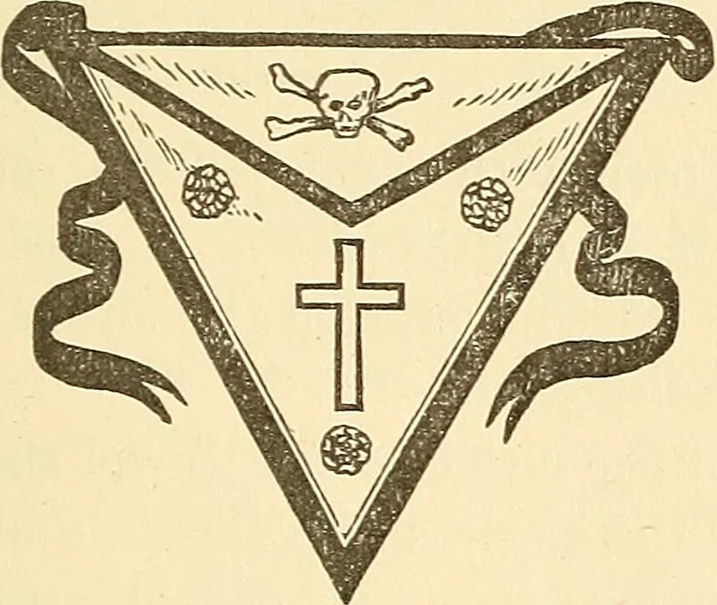 An illustration from The book of the Ancient and accepted Scottish rite of freemasonry, 1899, leaf 262