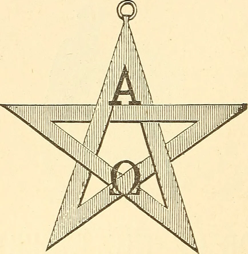 An illustration from The book of the Ancient and accepted Scottish rite of freemasonry, 1899, leaf 361