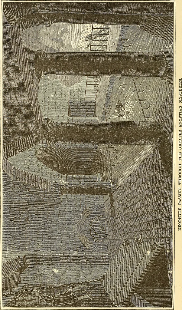 An illustration from The book of the Ancient and accepted Scottish rite of freemasonry, 1899, leaf 427