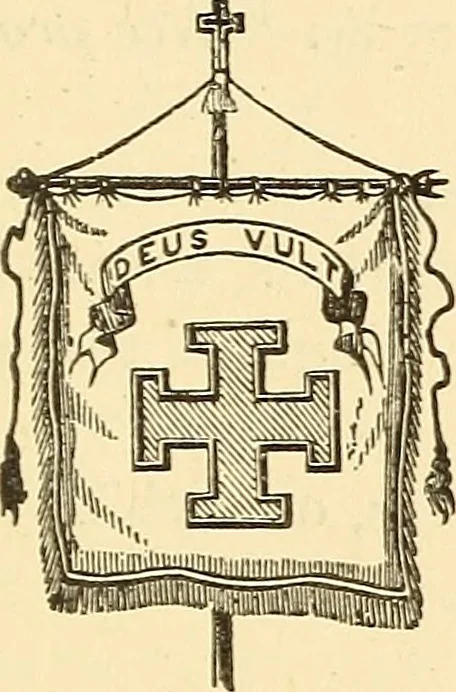 An illustration from The book of the Ancient and accepted Scottish rite of freemasonry, 1899, leaf 454