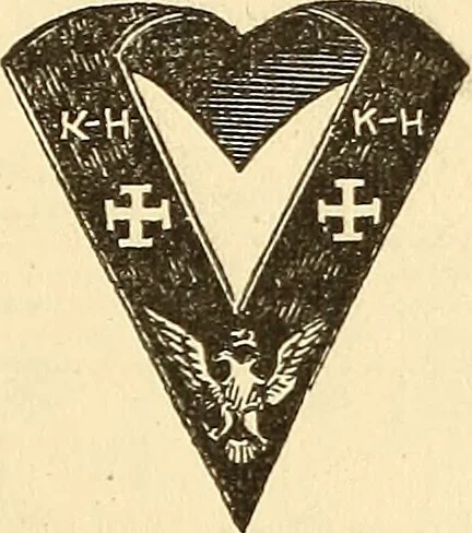 An illustration from The book of the Ancient and accepted Scottish rite of freemasonry, 1899, leaf 458