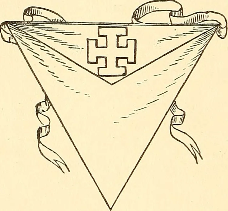 An illustration from The book of the Ancient and accepted Scottish rite of freemasonry, 1899, leaf 471