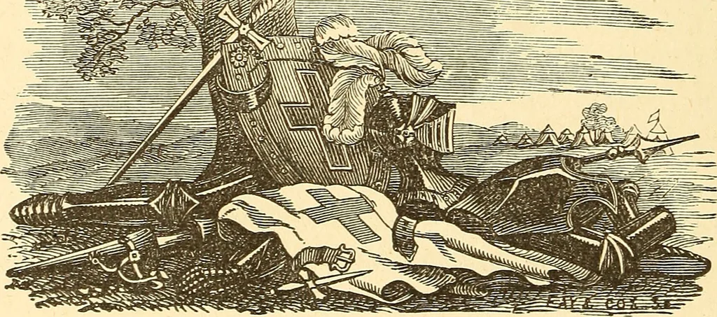 An illustration from The book of the Ancient and accepted Scottish rite of freemasonry, 1899, leaf 495